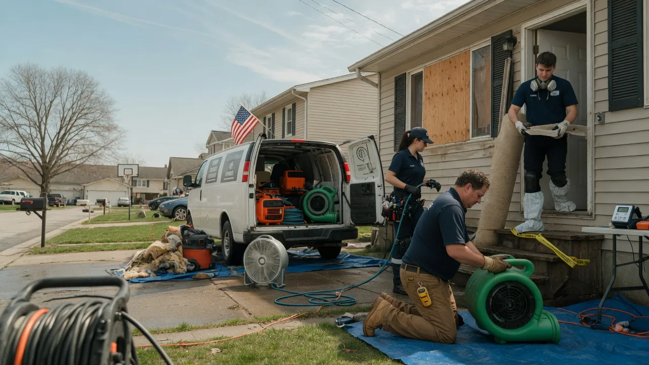 Water Damage Restoration in Overbrook, KS near me